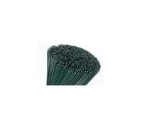 (250x0.7) 250g green lacquered (300 Wires) 10" Florists Thin Stub Wire 22 Gauge