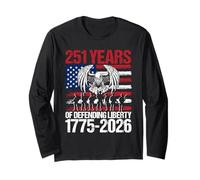 251 Years of Defending Liberty 1775-2026 Long Sleeve T-Shirt