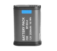2520mAh BP-SCL6 Replacement Battery，Compatible For Leica，For Q2 SL2 SL2-S Q3 SL3 SL3-S 43 Camera(1 Battery)