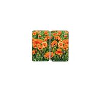 2521434500 Hob Covers Universal Set of 2 Poppy Field