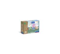 Clementoni - 25269 - Puzzle Play For Future - Peppa Pig - 3 x 48 pieces - jigsaw puzzles for kids age 4-100% Recycled Materials - Made in Italy, cartoon puzzles