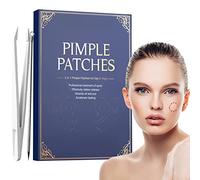 252pcs Pimple Patches, Day & Night Use 2 in 1 Pimple Spots Invisible Hydrocolloid Patches, Spot Treatment Stickers Effective (8mm&12mm)