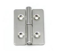253-9 Distribution Box Door Detachable Hinge Switch Cabinet Control Cabinet Detachable Hinge 1Pcs(Stainless Steel-R)