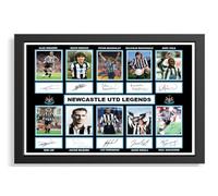 (253) Newcastle United Legends x10 Signed Framed Autograph Signature A4 (21 X 297 CM) Art Work Wall Art Display Great Gift Idea (REPRINT) #####