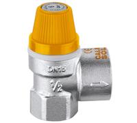 253048 Safety Valve for Solar Systems 1/2 "F x 3/4" F 8 bar CALEFFI