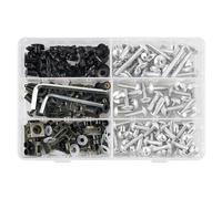 253PCS Motorcycle Accessorie Custom Fairing Screw Bolt Windscreen Screws For S1000R S1000RR HP4 Power Tool(Onecolor)