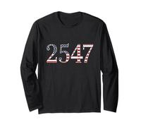 2547 25th Amendment Political Protest Impeach No Kings Long Sleeve T-Shirt