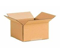 254x203x203mm Brown Cardboard Boxes MAILING Gift Packet Carton for Posting Royal Mail Parcel Mailers 10x8x8 Inches 100pcs