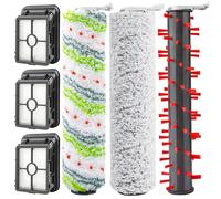2554A 2590 CROSSWAVE- Replacement Parts for Bissell Crosswave Cordless MAX 2593 2596 2597 Roller Brush Replacement for HydroSteam Plus Series 3515 35151 3513 3518 Vacuums