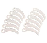 255mm Plastic Blade Set for Makita Grass Trimmers, 12 Pack - 198426-9