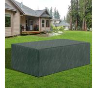 255x142cm Outdoor Garden Rattan Furniture Protective Cover Water UV Resistant