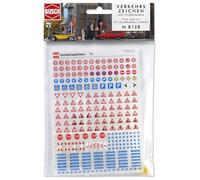 N 256 City Sign Set - Busch 8128