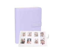256 Pockets Photo Album Compatible with Fujifilm Instax Mini LiPlay 99 12 11 evo 40 90 70 50S 26 25 9 8+ 8 7S Camera,Mini Photo Album for 54 x 86mm(2.1" x 3.4") Pictures (Lilac Purple)