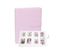 256 Pockets Photo Album Compatible with Fujifilm Instax Mini LiPlay 99 12 11 evo 40 90 70 50S 26 25 9 8+ 8 7S Camera,Mini Photo Album for 54 x 86mm(2.1" x 3.4") Pictures (Blossom Pink)
