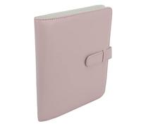 256 Pockets Photo Album for 3 inch Photos, PU PVC Large Capacity for Family Wedding Anniversary Linen Album, Horizontal and Vertical Photos, 3 inch Photos for Movie Tickets, Train (Pink)