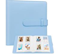 256 Pockets Photo Album for Fujifilm Instax Mini LiPlay 11 12 90 70 13 26 25 9 8+ 8 7S Camera/Mini Link SP-1 Printer, Compatible with Polaroid Snap PIC-300 Mint Zip Instant Camera Printer (Blue)