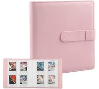 256 Pockets Photo Album for Fujifilm Instax Mini LiPlay 11 12 90 70 50S 26 25 9 8+ 8 7S Camera/Mini LINK 2 Printer, Compatible with Polaroid Snap PIC-300 Mint Zip Instant Camera Printer (Pink)