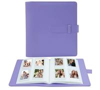 256 Pockets Photo Album for Fujifilm Instax Mini LiPlay 12 11 90 70 9 8+ 8 7S Instant Camera/Mini Link SP-1 Printer, Polaroid Snap Touch PIC-300 Z2300 Mint Camera Printer (Purple)