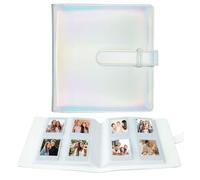 256 Pockets Photo Album for Fujifilm Instax Mini LiPlay 12 11 90 70 9 8+ 8 7S Instant Camera/Mini Link SP-1 Printer, Polaroid Snap Touch PIC-300 Z2300 Mint Camera Printer (Magic Silver)