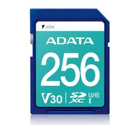ADATA ASDX256GUI3V30S-R 256GB SDXC Class 10 UHS-I Flash Memory (256GB, SDXC, Class 10, UHS-I, 100MB/s, Black, Blue)