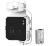 256GB Blink USB Flash Drive and Blink Sync Module 2 Mount, No-Drilling Easy Move Mount Bracket for Blink Outdoor Indoor Security System, with Short Cable (Blink Sync Module 2 is NOT Included)