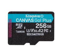 256GB Kingston Canvas Go Plus Micro SD (SDXC) Memory Card - U3 V30 A2 200MB/s R