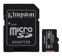 Kingston Technology 256GB micSDXC Canvas Select Plus 100R A1 C10 Card + ADP
