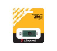 Kingston DataTraveler Duo 256GB Dual Interface Sliding Cap USB Flash D
