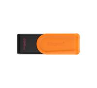 Kingston DataTraveler Exodia S USB Flash Drive - 256GB - USB 3.2 Gen 1 - USB Type A - Black/Orange - DTXS/256GB