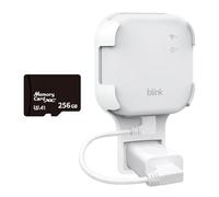 256GB MicroSD Card & Wall Mount for Blink Sync Module XR with Short Cable - Declutter, Save Space, and Effortlessly Enhance Security(1 Pack)