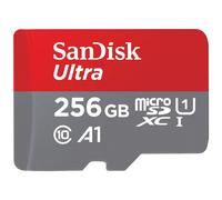 256GB Ultra microSDXC card SD adapter Memory card Full HD up to 120 MB/s For