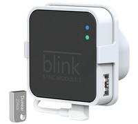 256GB USB Flash Drive and Outlet Mount for Blink Sync Module 2, No-Drilling - Save Space - Easy Move Mount Bracket for Blink Outdoor Indoor Security