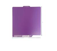 256mm Purple Plate Printer Spring Steel Sheet Double Sided Textured Easy Take Mold No Require Glue Compatible With Printer Supplies Bambu A1 P1P P1S X1C(1PC)