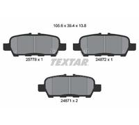 2577801 BRAKE PAD SET, DISC BRAKE FITS INFINITI EX 25