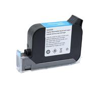 2588+M 42ML Black Red Blue Green Ink Cartridge Quick-Drying 12.7mm Print Height Universal for Handheld Inkjet Printer(Black)