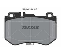 2599701 BRAKE PAD SET, DISC BRAKE VOLVO S40 I 1.6