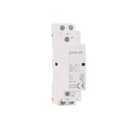 (25A 2NO) Contractor 2P 25A 2NO or 2NC or 1NO1NC 220V Automatic Household Contactor Din Rail Type