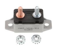 25a Auto Reset Circuit Breaker Fuse for Cars, Trucks and Rvs | 6-28v Dc Rating, 2.5ka Interrupt Capacity, Metal and Plastic Build, Engine Bay Installation
