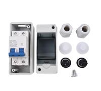 25A DC Mini Circuit Breaker Box for Solar Energy Safe Operations IP65 Waterproof