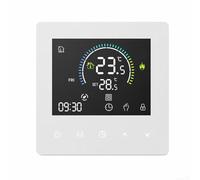25A Floor Heating Controller for Electric Radiant Heating Systems Adjustable Temp Range to 90C and to 50C Ambient (White)
