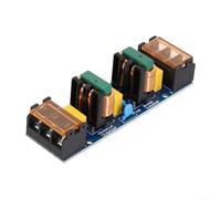 25A for emi Power Line Filter Board High for frequency Low-pass Noise Suppressor for Industrial Equipment UPS Inverter Automation Systems Black