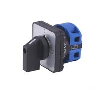 25A IP20 Changeover Switch 2 Position 4 Terminal for LW26-25 0-2/1 LW28-25 Compact Design with Flexible Operating Handle