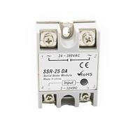 25A solid state relay, input 3-32V DC, output 24-380V AC single-phase ssr-25da