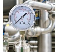 25bar 400psi Oil Filled Pressure Gauge TS