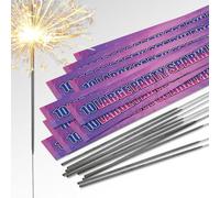 25cm (10") Large Party Sparklers | Handheld Sparklers | Great for any Occasion (100 Sparklers)