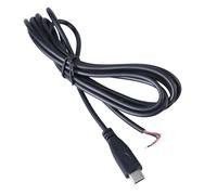 25cm / 1m / 2m USB Male to Open End 4Pin Power Cable Extension Cord Charging Wire 5V3A for Camera LED Light Routers Right Angled USB Cable