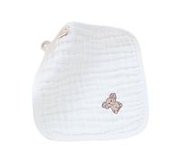 25cm Baby Square Towel Infants Saliva Towel Toddler Drooling 6 Layer Hand Washcloth Burp Cloths 1pc/5pcs Multipurpose Square