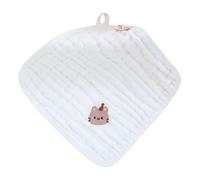 25cm Baby Square Towel Infants Saliva Towel Toddler Drooling 6 Layer Hand Washcloth Burp Cloths 1pc/5pcs Multipurpose Square