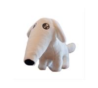 (25cm) Do Let Me It For You White Longnosed Dog Plush Toy Ins Doll Cartoon 2540cm