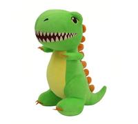 25cm Green T-Rex Dino Plush Toy Adorable Dinosaur Stuffed Animals Soft & Cuddly Tyrannosaurus Plushie Doll for Bedtime Companion
